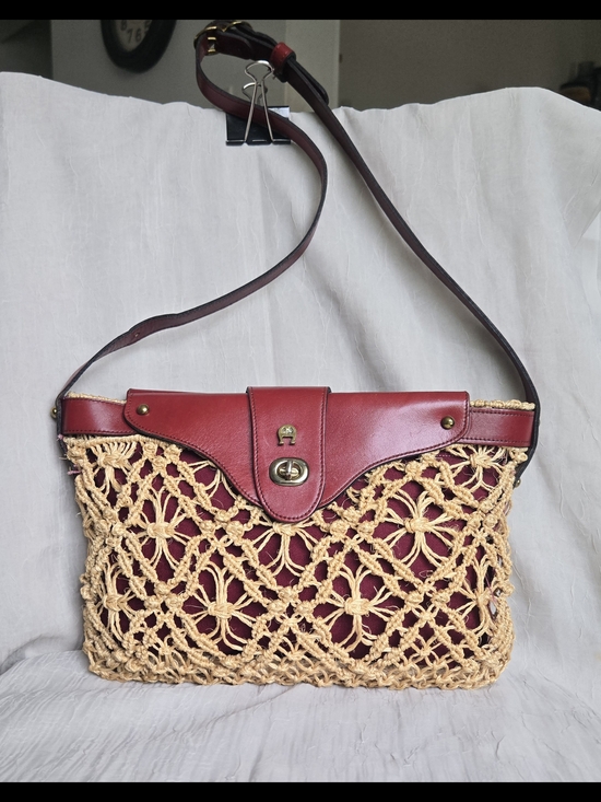Etienne Aigner Handbags - Vintage Handmade Etienne Aigner Shoulder Bag